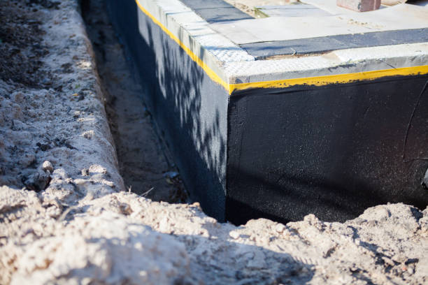 Professional Crawl Space Encapsulation technician working in Solsberry, IN